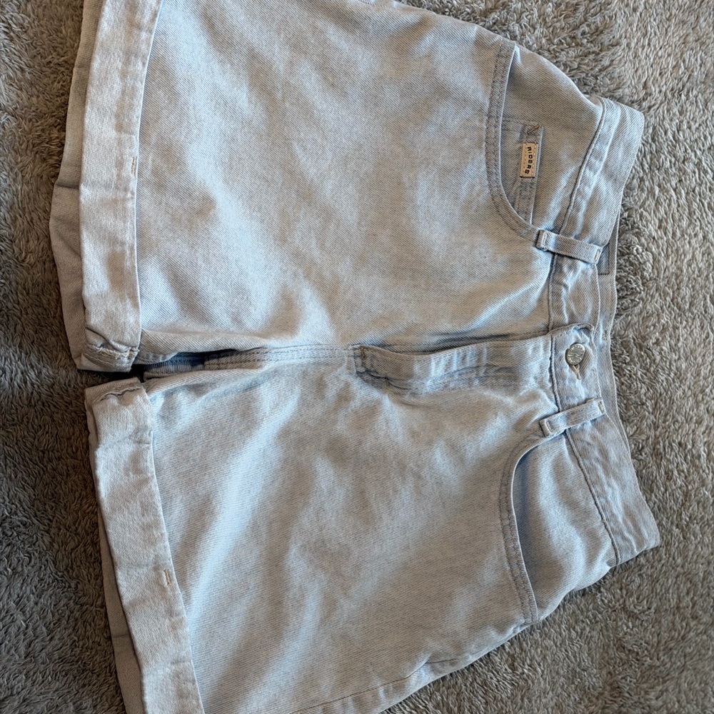 Riders by Lee Light Blue Denim Shorts